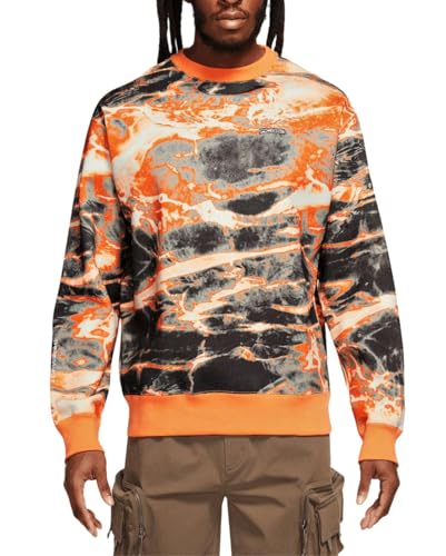 Nike ACG Therma-FIT Fleece Allover Print Crew Unisex Shirt Top