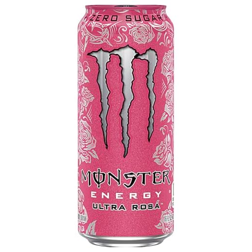 Energético Monster Zero Açúcar Ultra Rosa 500ml Importado