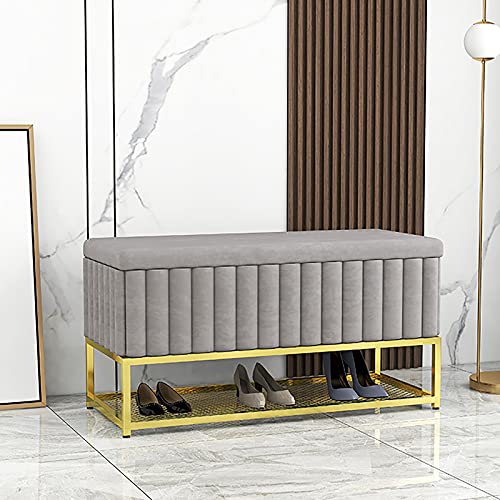 Banc de rangement à chaussures pour optimiser les petits espaces