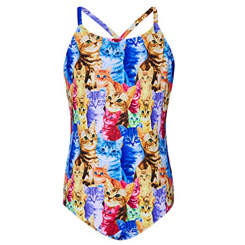 IDGREATIM Ragazza Costume da Bagno Costumi Interi