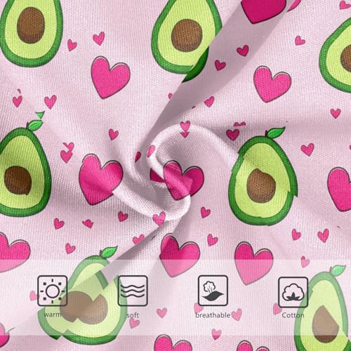 Cute Avocados Pink Heart Toddler Girls's Underwear 2T 202c17803