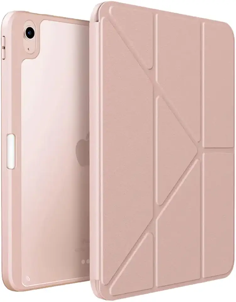 UNIQ MOVEN ANTIMICROBIAL CASE FOR IPAD AIR 10.9 (2022/20) - BLUSH PINK