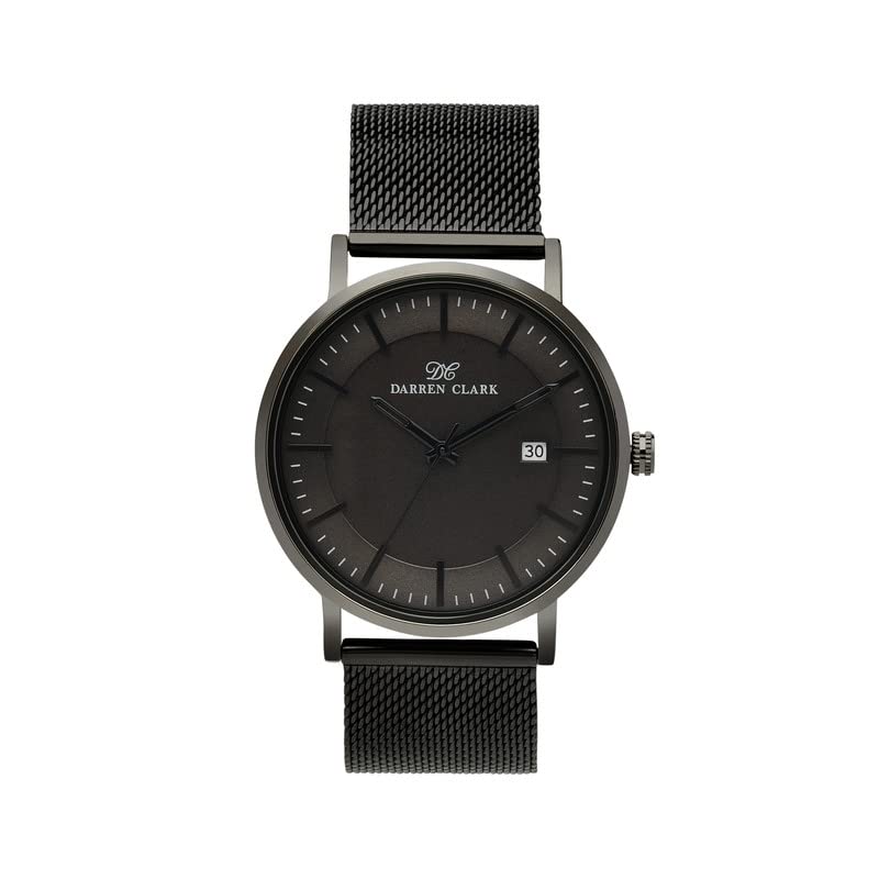 Darren Clark Grey Dial Analog Mesh Straps Japness Quartz Premium Watch for Men 1004F-E0416 (B0C37K8VD5) Amazon Price History, Amazon Price Tracker