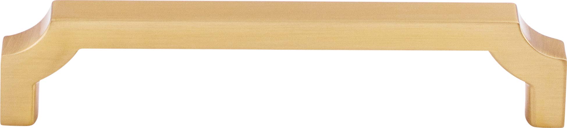 Top KnobsTK3022HB 5-1/16 in. (128mm) Ellis Collection Davenport Pull, Honey Bronze