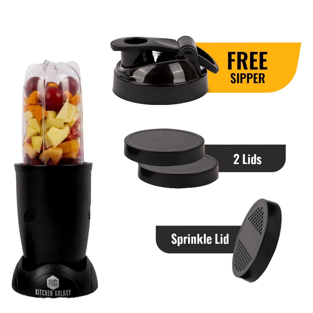 Bullet Mixer Grinder - 3 Jar Matte Black -3 Bullet Mixer Grinder - 3 Jar Matte Black -3