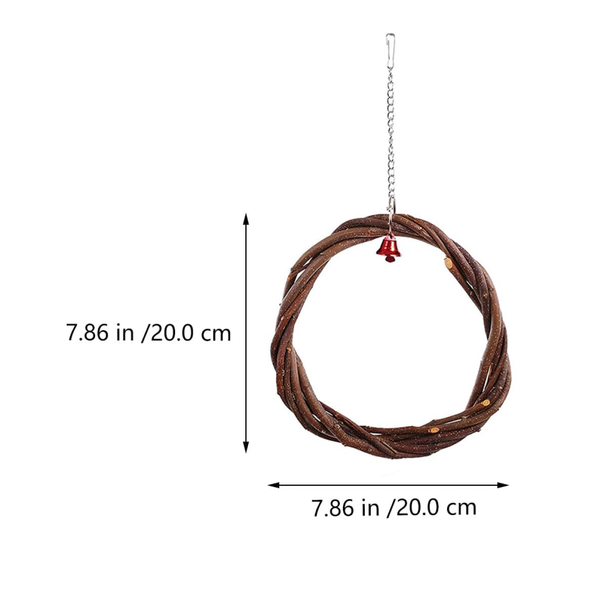 VANZACK 3sätze Vögel Spielzeug Woven Parrot Stand Rack Für Wellensittiche Nymphensittiche Und Kleine Vögel Installieren Und Für Vogelkäfig Zubehör