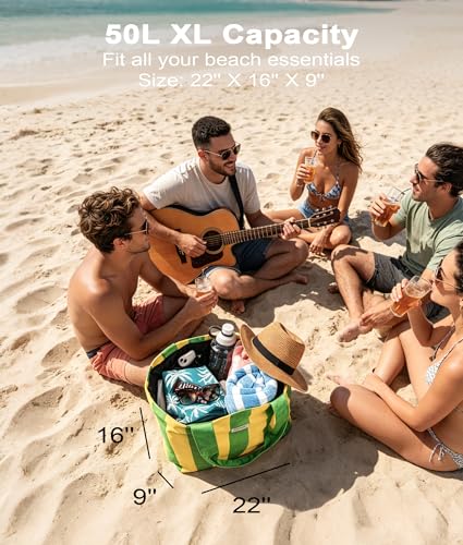 Bagelite XL Beach Tote Bag