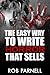 Read The Easy Way to Write Horror That Sells Reader