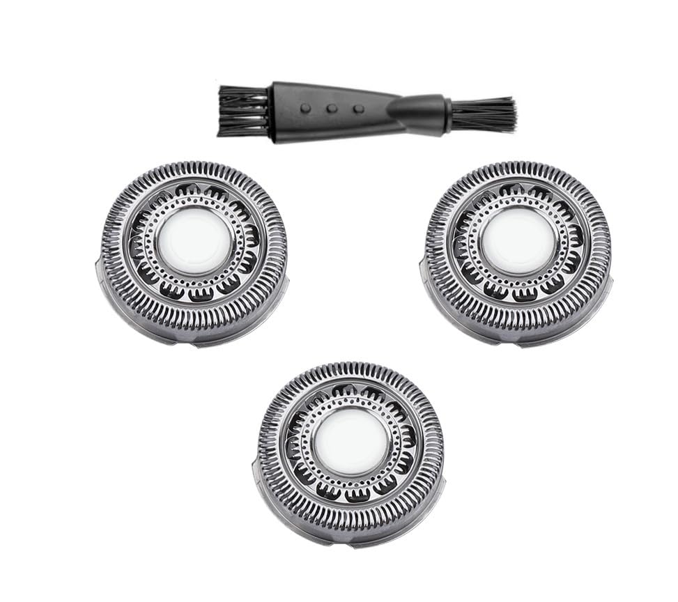 Razor Blade Electric Shaver Replacement Head for Philips Norelco SH90 Series 9000 Series 8000 S9511 S8950 S9311 S9000 S9321 S9531 S9721 Shaving Head Cutter 3 Pieces