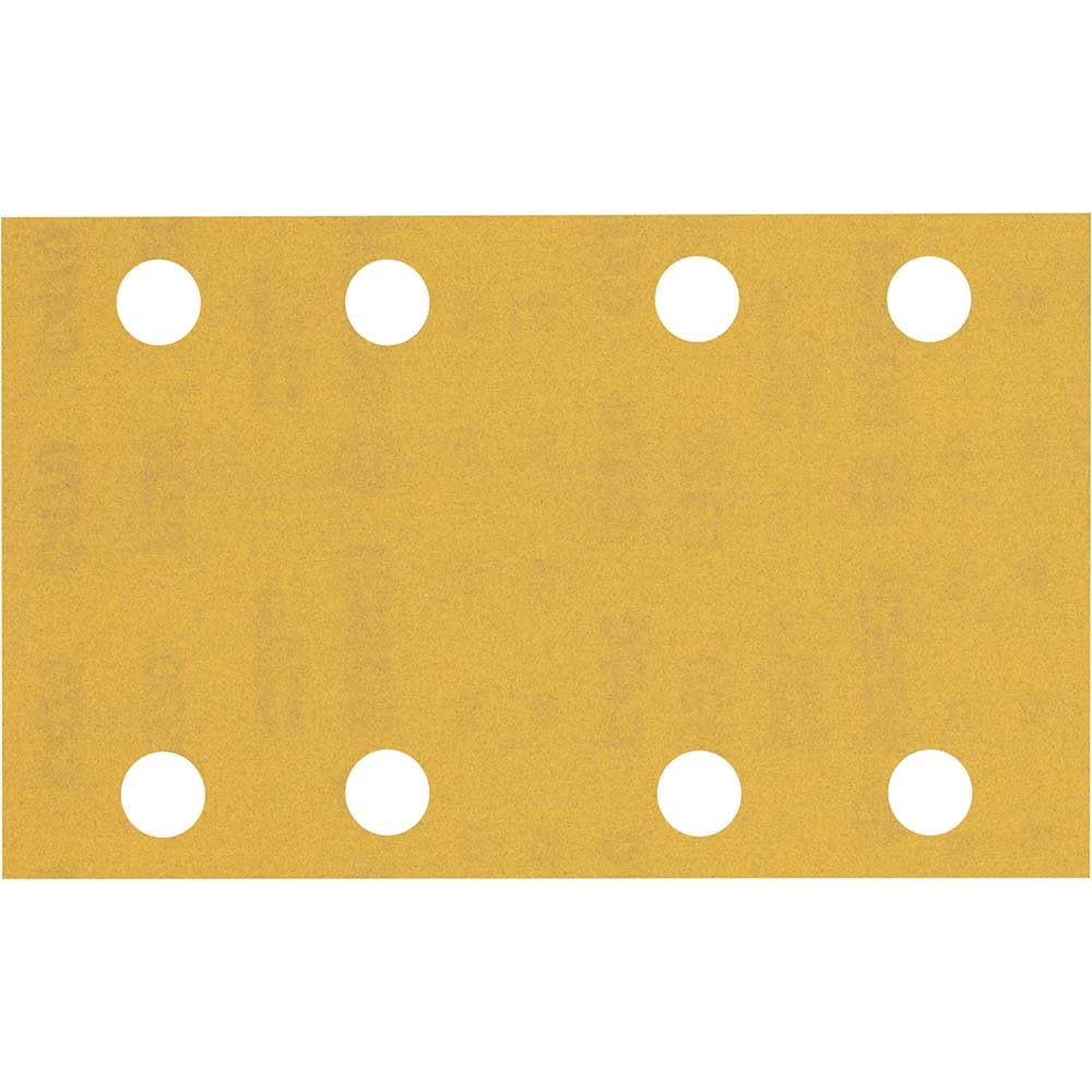 Bosch 10x EXPERT C470 Sandpaper (for Paint on wood, Hardwood, Ø 80x133 mm, Grit 320, Professional Accessory Orbital Sander)