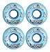 Cloud Ride! Wheels Slusheez 62mm 78A Longboard Wheels, Urethane Longboard Wheel Set for Longboarding, Skateboarding, Carving, Cruising, Downhill, Freeriding