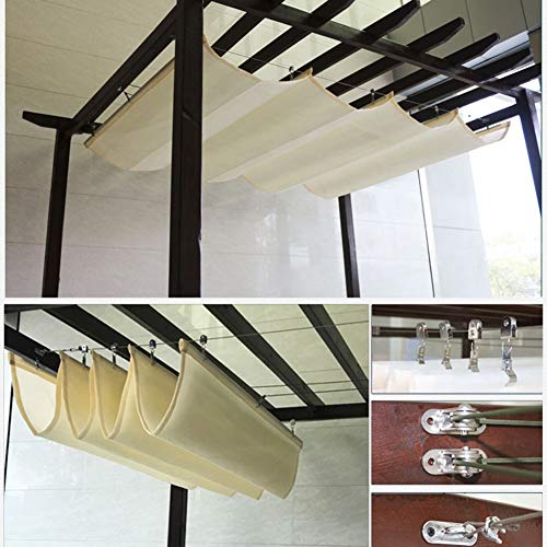 Voile d'ombrage rétractable pour éliminer l'éblouissement solaire sur toit Pera et terrasse - 4