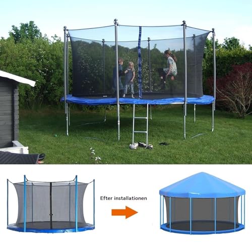 Toit imperméable pour trampoline haut de gamme résistant aux intempéries - 5