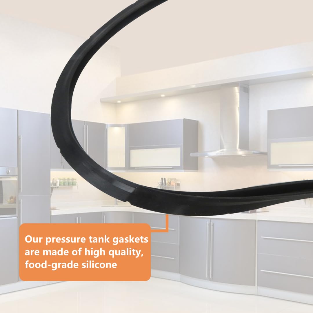 USonline911 Presto Pressure Cooker Gasket Replacement Kit - Sealing Ring, Overpressure Plug & Air Vent