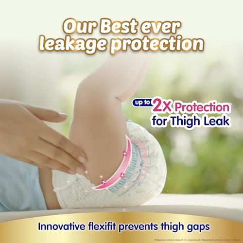 Image of Mamypoko pants Extra Absorb| Pant Style Baby Diapers (XXXL), 36 Count, 18-35kg||Deep Sleep Diapers| Soft gentle fit |Deep Absorbent Crisscross | skin friendly with coconut oil