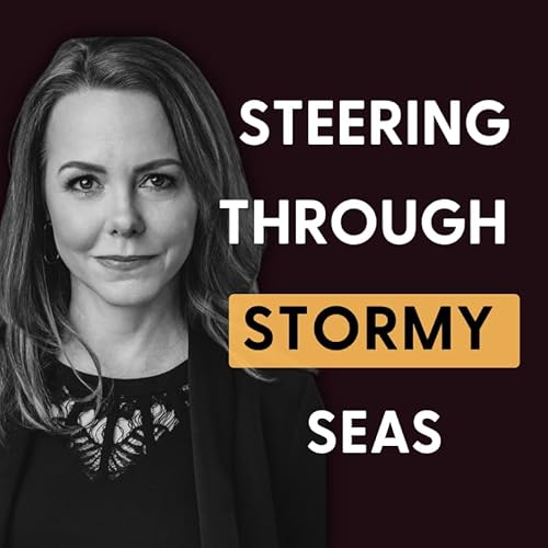 『A Leader’s 6 Keys to Steering Through Stormy Seas』のカバーアート