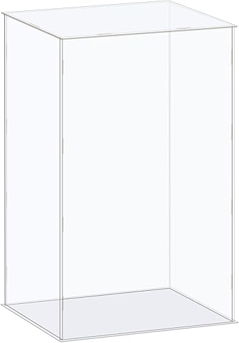 Miniatura 1 de MECCANIXITY Exhibidor de acrílico transparente a prueba de polvo de 10 x 6.3 x 16.1 pulgadas para exhibición de coleccionables