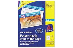 Bulk Postcards: 200 Professional Inkjet Postcards, 4x6