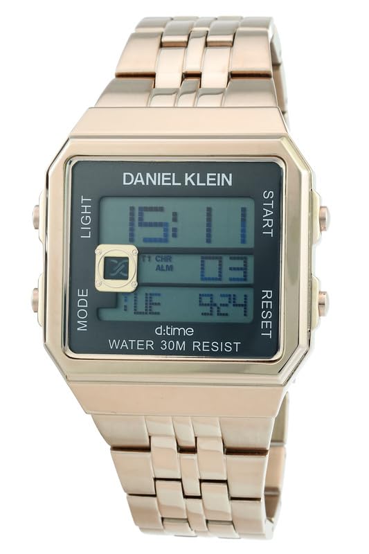 DANIEL KLEIN Digital Black Dial Mens Watch-DK.1.12274-5 (B0C9TS2R2S) Amazon Price History, Amazon Price Tracker