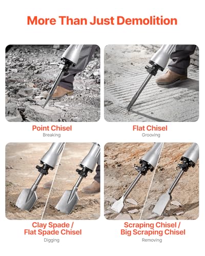 VEVOR 2200W 66J Jack Hammer