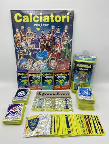 Aggiornamenti sigillati Calciatori Panini 2023 24 2024 Album vuoto + Set completo figurine + Aggiornamenti + Reloaded
