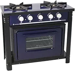 Fogão a Gás Bravo Multicores 2 Bocas Com Forno Br2bf - Venâncio Azul