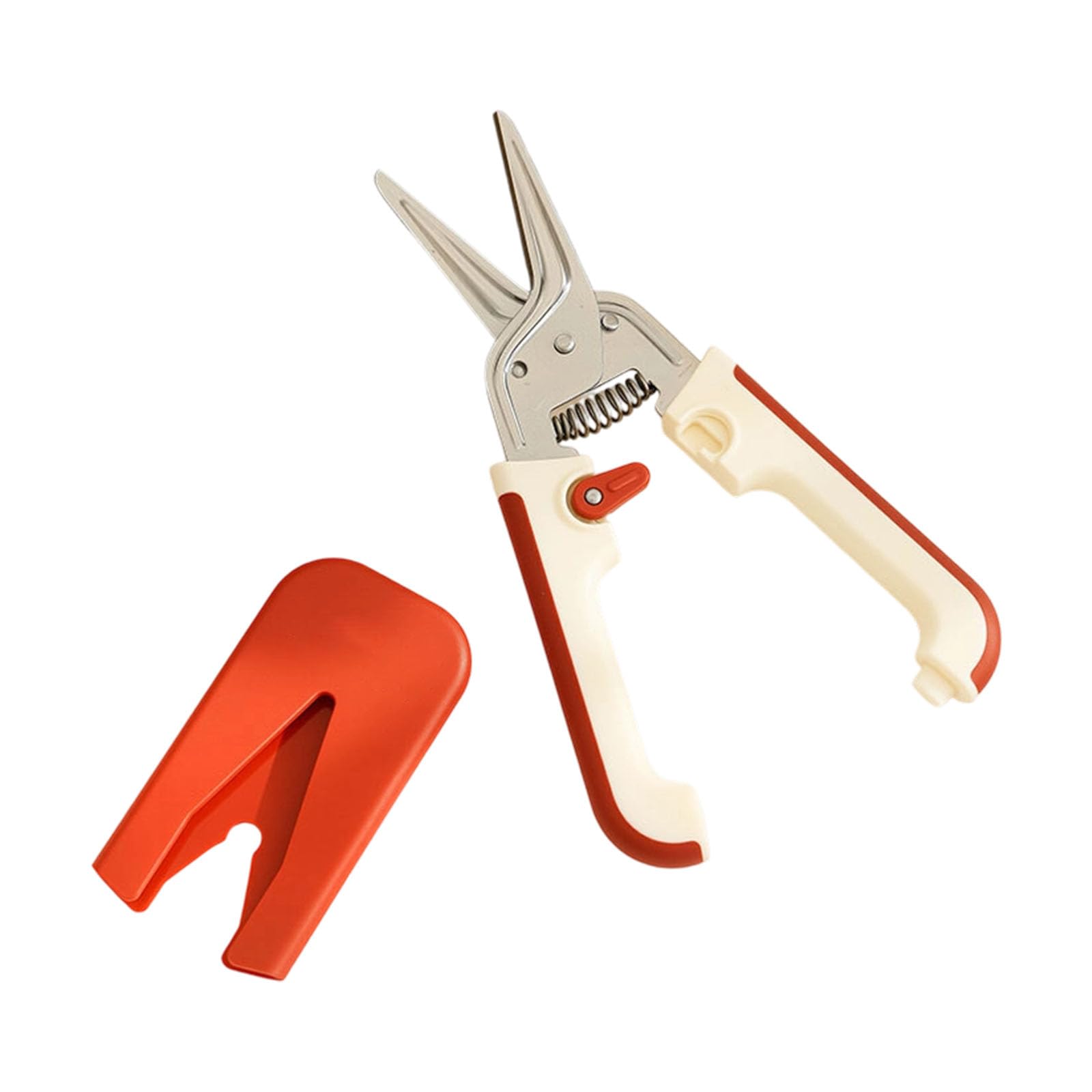 APGLSXY Premium Kitchen Bone Shears Nonrust Steel Food Grade Scissors with Mechanism Bone Cutting Dishwasher Safe Ergonomic Designs ABS Handle Kitchen Shears
