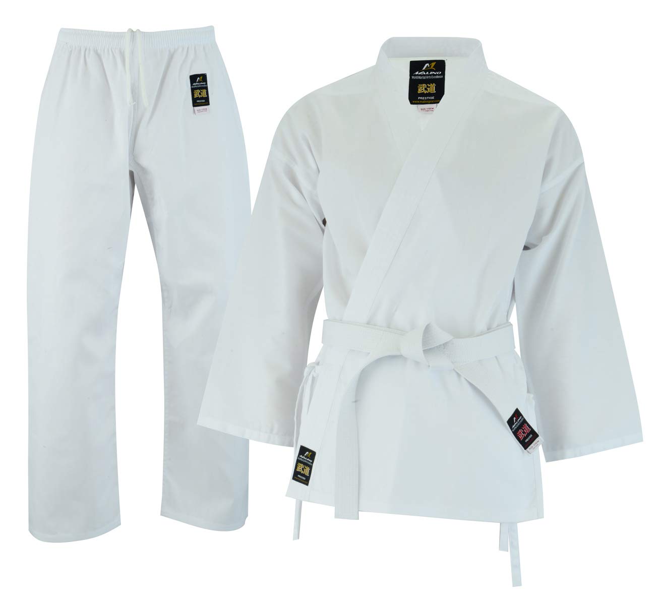 Buy MalinoKarate Gi, Kids Suit, Adult Men Uniform, PC 6oz, Free Belt