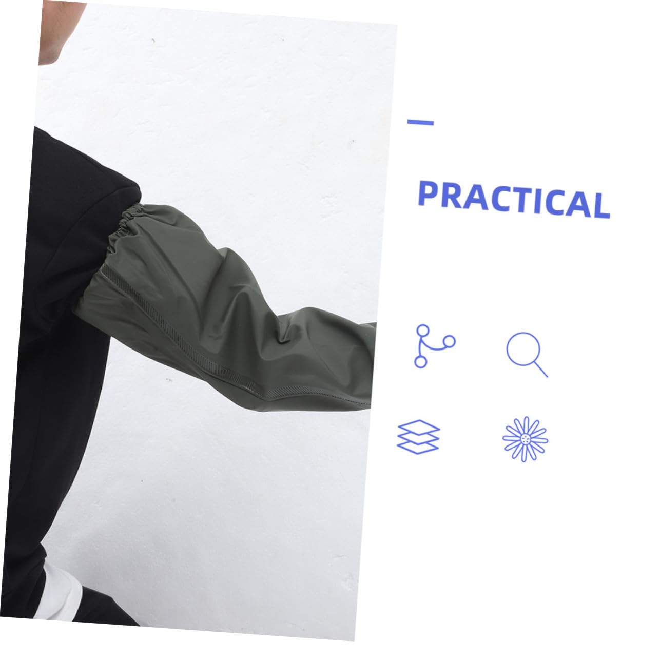 Veemoon 2pares Guantes Impermeables para Lavar Platos Codo Guantes Largos de Goma para Cocina de Limpieza para Uso Peceras y Limpieza de Acuarios