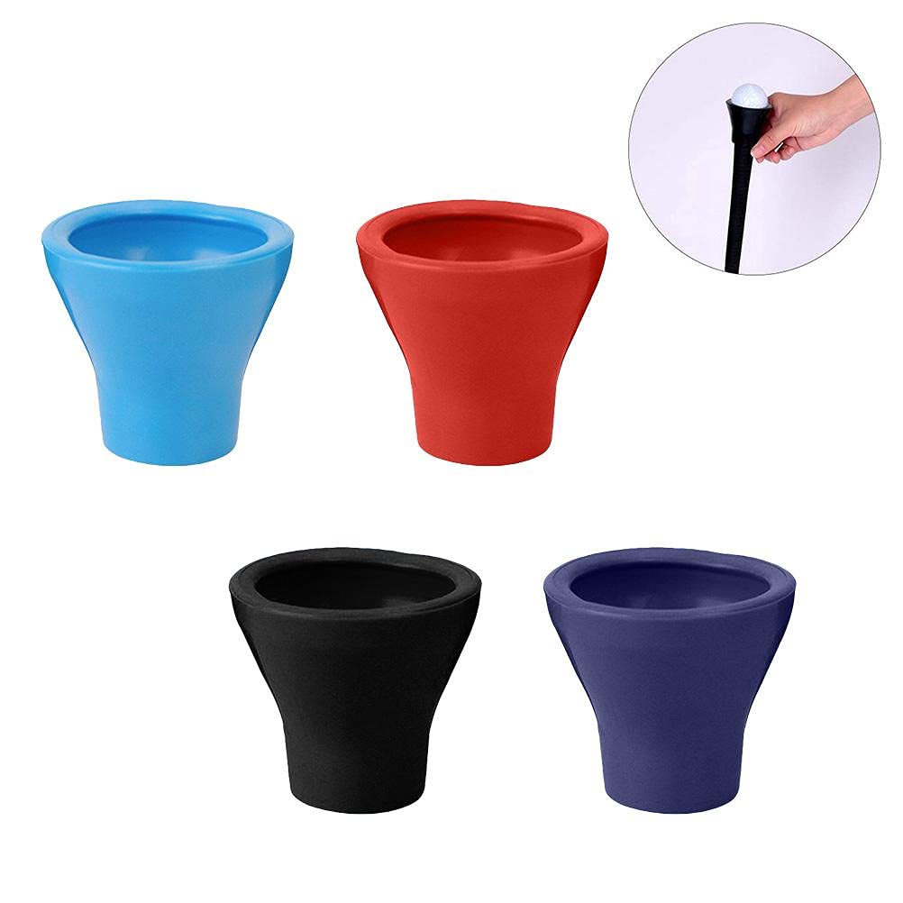 4 Pezzi Raccoglitore di Palline da Golf, raccoglitori di Palline da Golf, Ventosa per Raccogliere Palline da Senza Piegare Accessori da per Giochi di Indoor e Outdoor