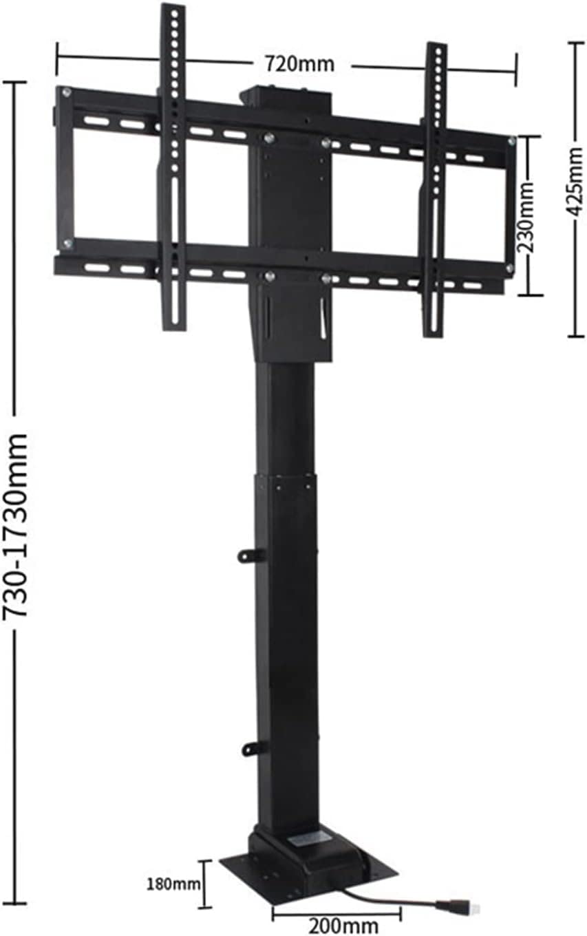 Soporte de TV Universal Elevador motorizado multifunción para TV, Mecanismo de elevación de TV con Control Remoto para televisores de Pantalla Grande de 32 a 70 Pulgada