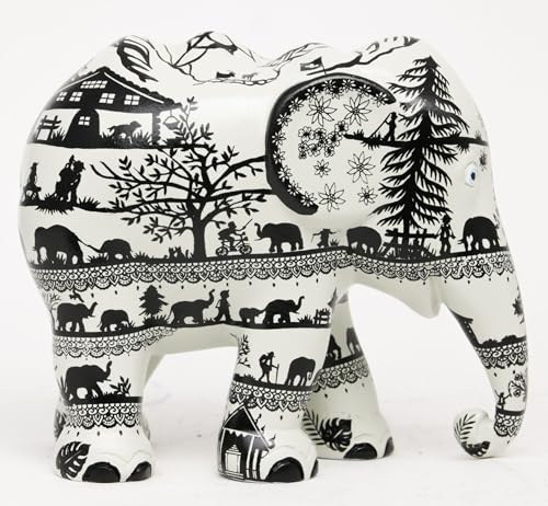 ELEPHANT PARADE - Elefanten Deko | Handbemalt | Deko Elefant Figur Bunt...