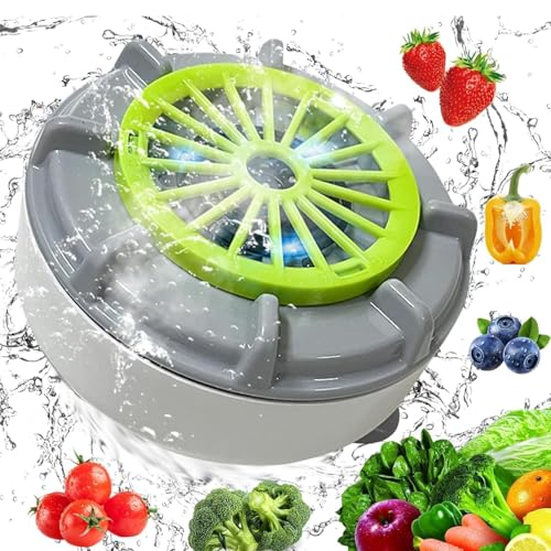 Fruit and Vegetable Washer, Produce Purifier Vegetable and Fruit Washing Machine, Enjoy Silent Cleaning: Spin-Free Ultrasonic Veggie Washer, Efficient Cleaning...