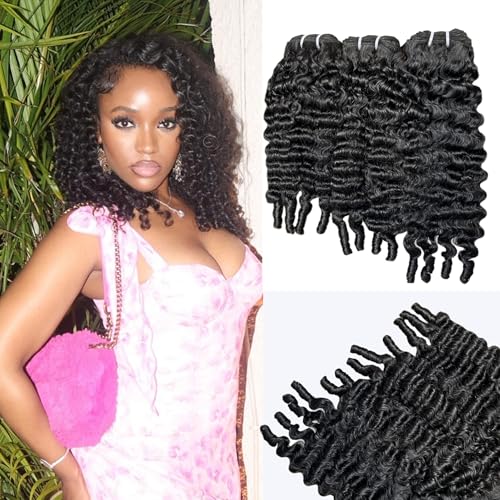 Burmese Curly Bundles Human Hair 12 14 16 Inches 100%