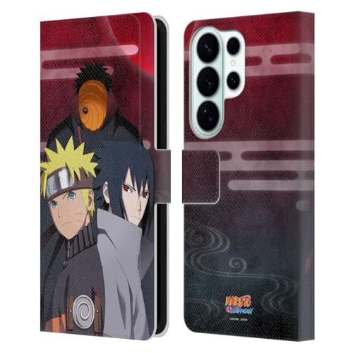 Coque Naruto Shippuden Samsung S26 Ultra étui portefeuille en cuir anti-rayures écran protégé