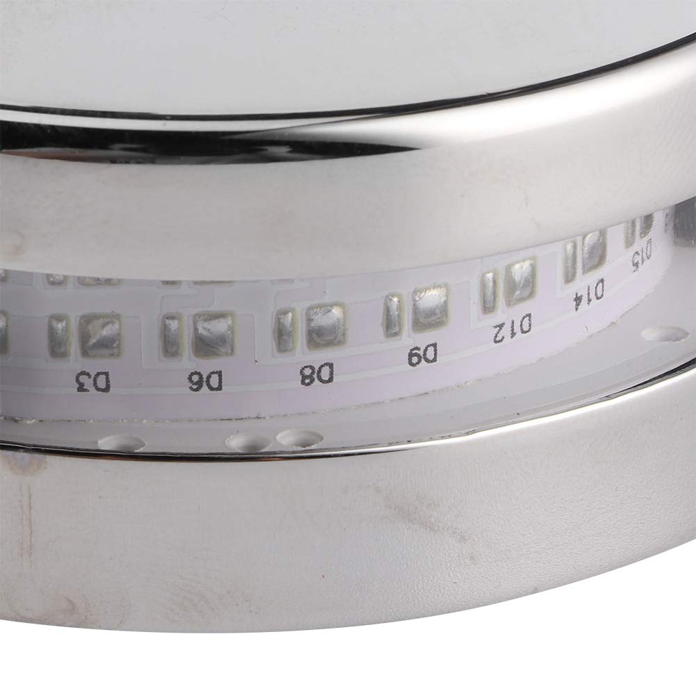 Luce di Navigazione a LED 12V/24V Lampada Spot per Navigazione a Vela Rossa Verde Brillante per Yacht Marino, Acciaio Inossidabile Resistente e ABS, 1 Paio