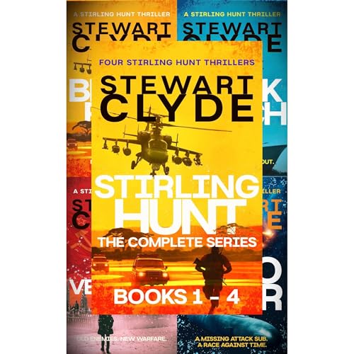 The Complete Stirling Hunt Thrillers Audiolibro Por Stewart Clyde arte de portada