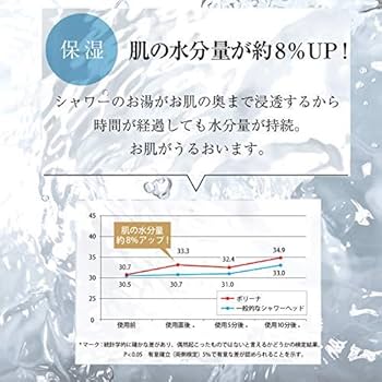 Amazon.co.jp: ボリーナ リザイアシルバー シャワーヘッド マイクロ