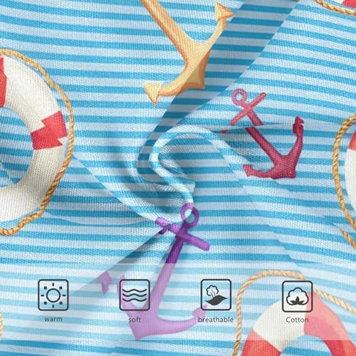 Girls Underwear Toddler 2t Cotton Girl Panties Cute Bright Kids Undies Briefs Nautical Lifebuoys Blue Stripes3