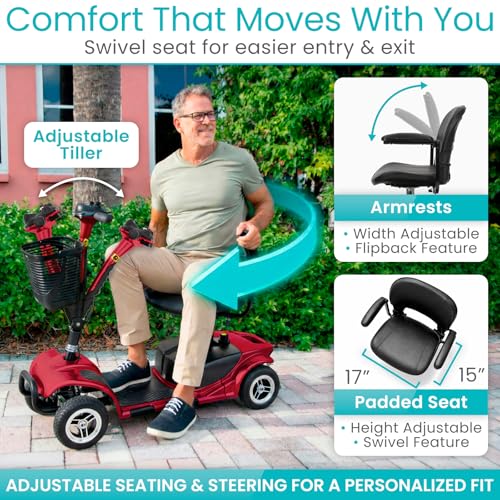 Vive 4 Wheel Mobility Scooter