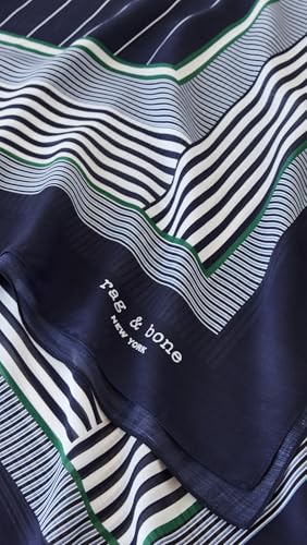 rag & bone Women's Pin Stripe Scarf3