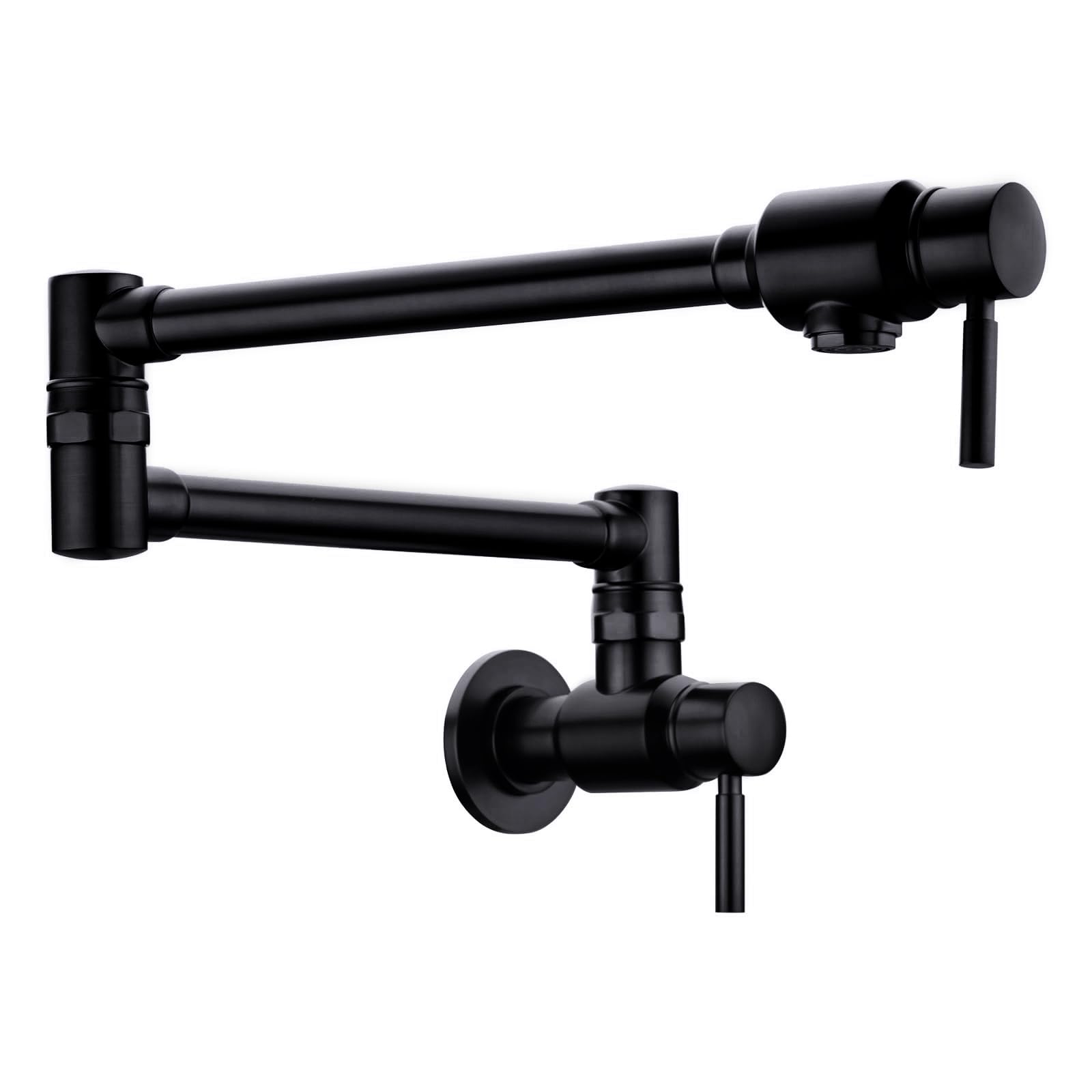 BAGNOLUX Pot Filler Faucet, Wall Mount Pot Filler Brass Kitchen Faucet