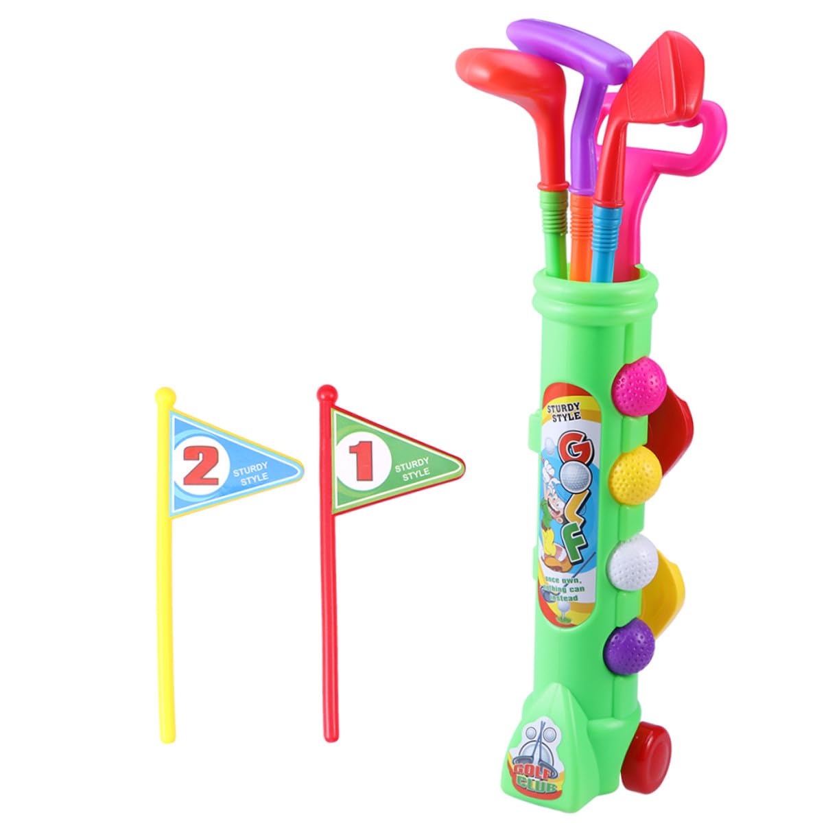 SUPVOX 2 set Mazze da gioco in plastica per adulti gioco educativo sportivo outdoor per ragazzi e ragazze attività genitore-figlio per sviluppo motorio e divertimento all aperto colore