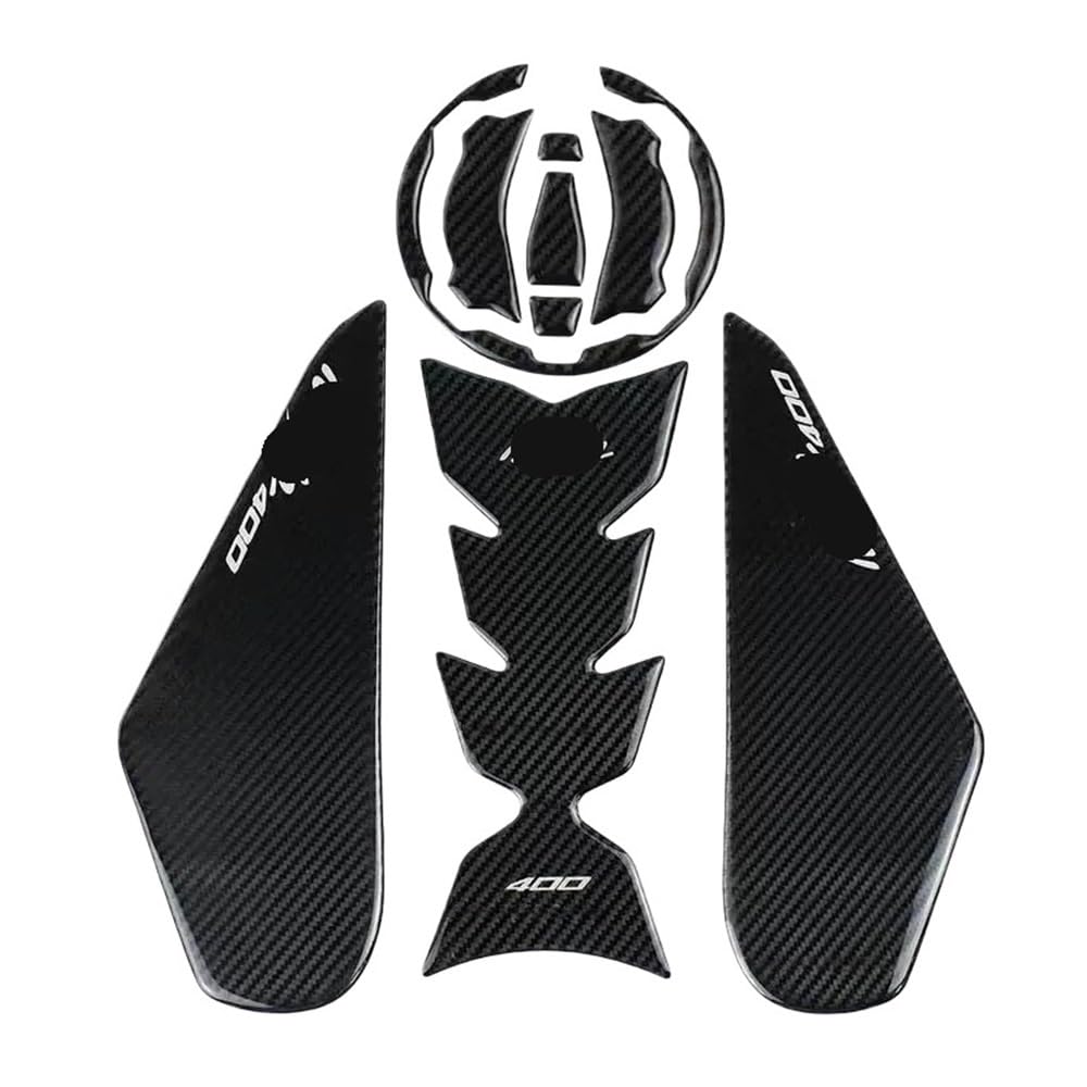 Autocollants de protection réservoir Z400 pour éviter les rayures de moto