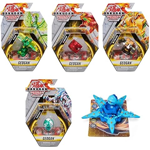 BAKUGAN Geogan, Geogan Rising Collectible Action Figure and Trading Cards (Styles Vary) Cover