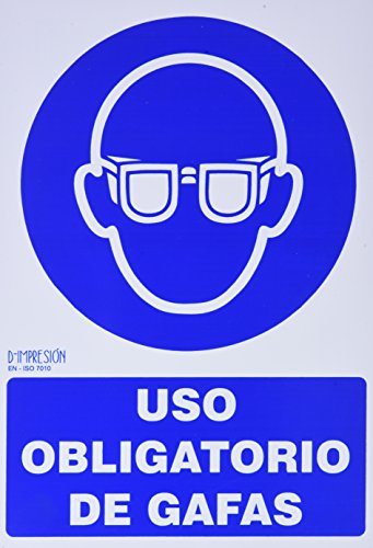 2349B2 - Señal 210X297 Pvc Usar Gafas