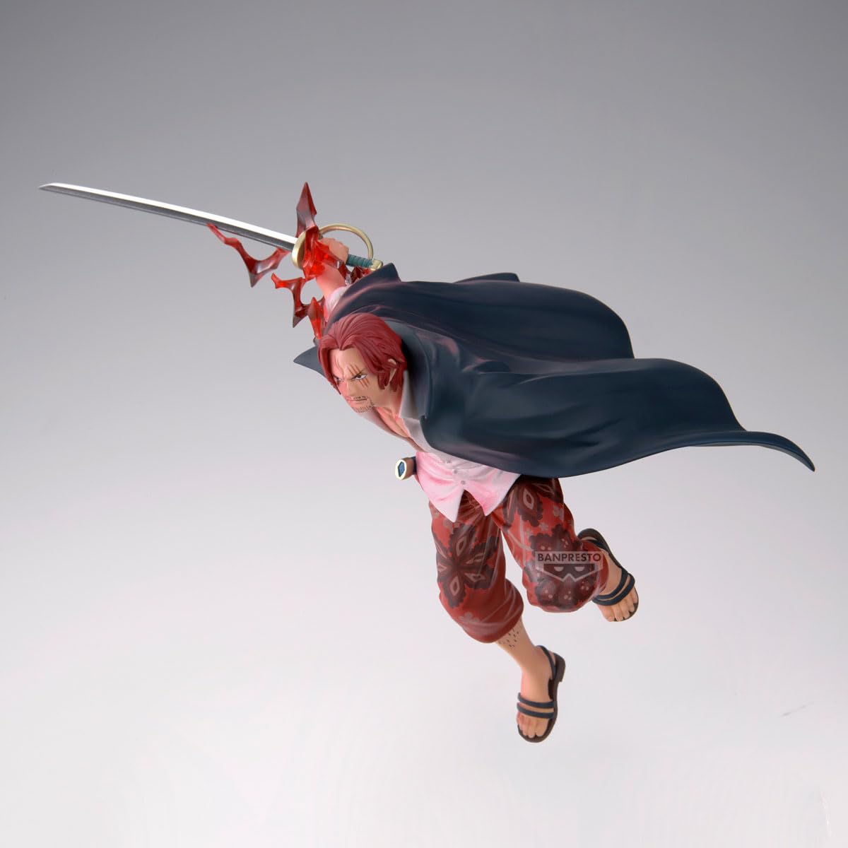 Banpresto Figurka akcji Shanks (Special Ver.) One Piece - Battle Record Collection 17 cm - BP30066P wielokolorowa - Figurka kolekcjonerska - Idealna dla fanów anime