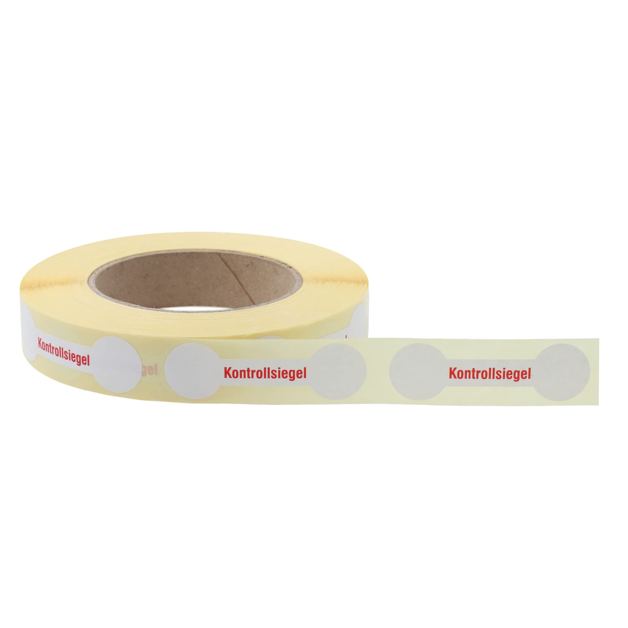 Labelident Siegeletiketten 70 x 21 mm - Kontrollsiegel - 1.000 Papier Sicherheitssiegel als Verschlussetiketten auf Rolle