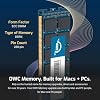 OWC 32GB (4x8GB) DDR4 2666 PC4-21300 CL19 1Rx8 288-pin 1.2V ECC Unbuffered UDIMM Memory RAM Module Upgrade Kit Compatible with Dell EMC PowerEdge R240 T140 T40