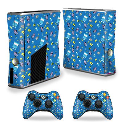 MightySkins Skin for X-Box 360 Xbox 360 S Console - Victory Slurp | Protective, Durable, and Unique Vinyl Decal Wrap Cover | Easy to Apply, Remove, and Change Styles | Made in The USA